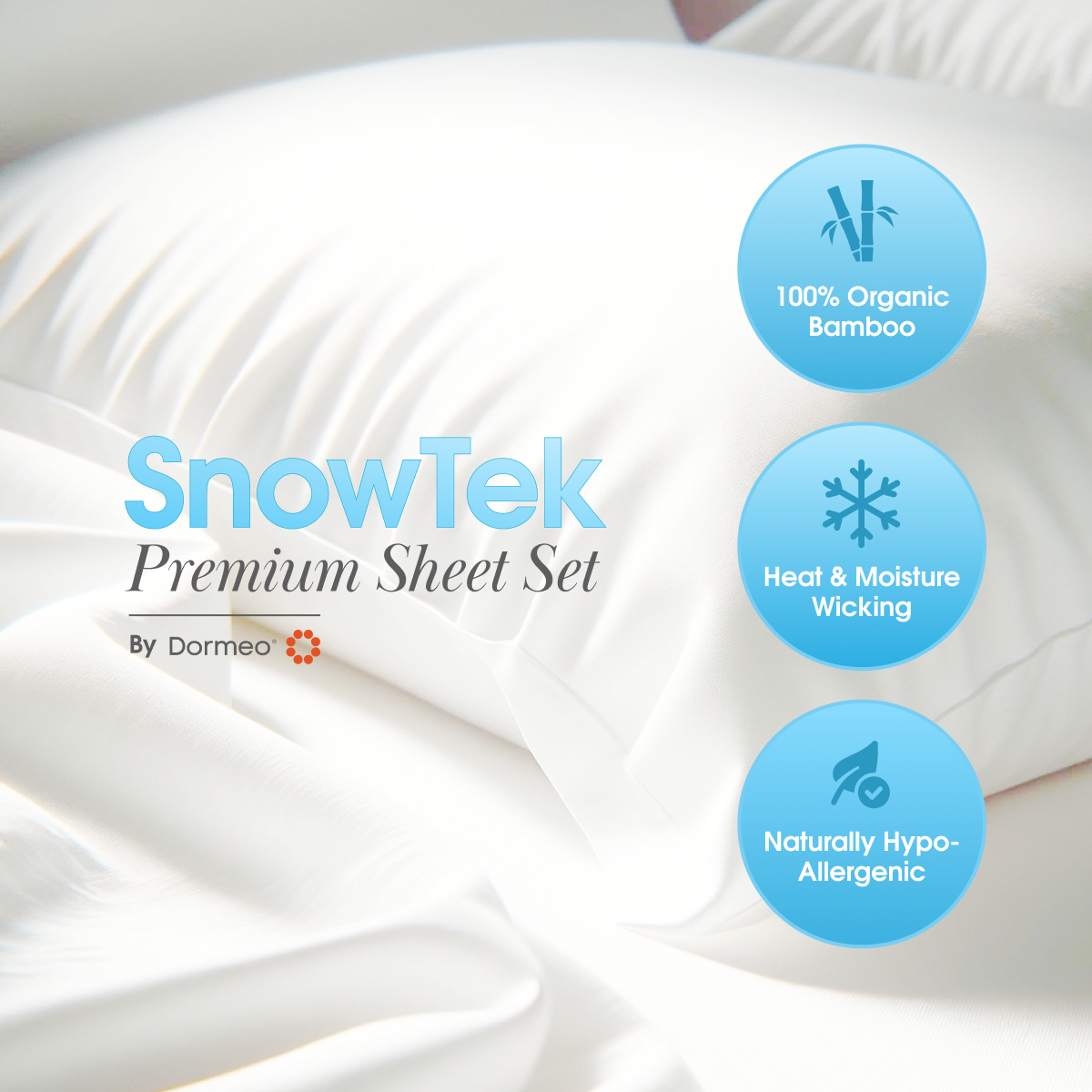 The SnowTek Premium Sheet Set by Dormeo® - 25% Off