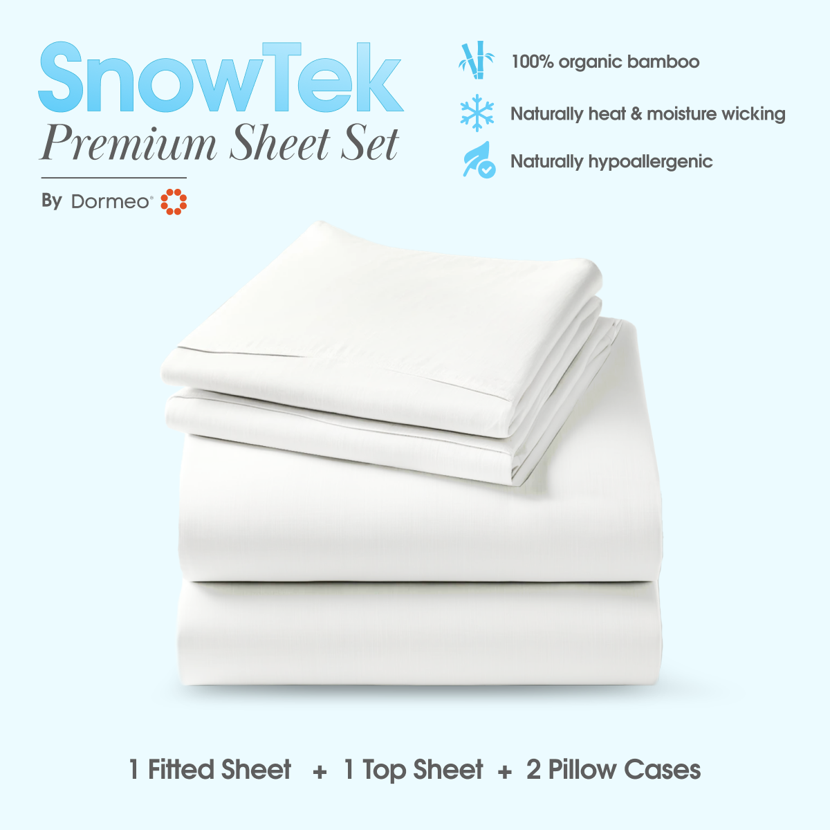 The SnowTek Premium Sheet Set by Dormeo® - 25% Off