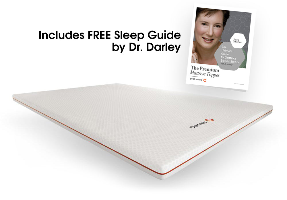 Le surmatelas Premium de Dormeo® - Offre spéciale TV Guide du sommeil gratuit et 35 % de réduction appliquée