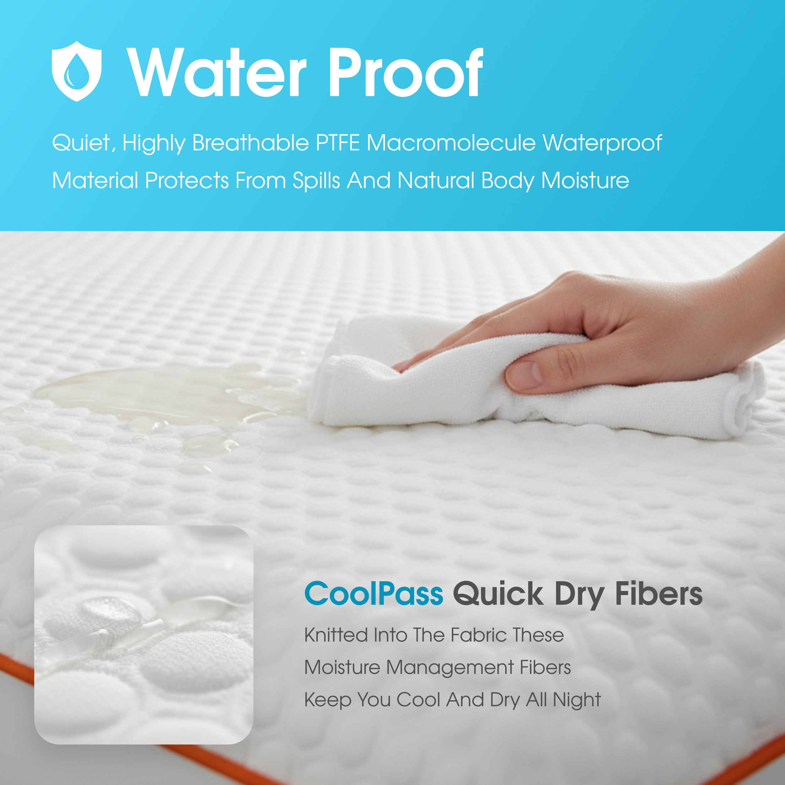 Dormeo® Premium Waterproof Mattress Protector - 15% Off
